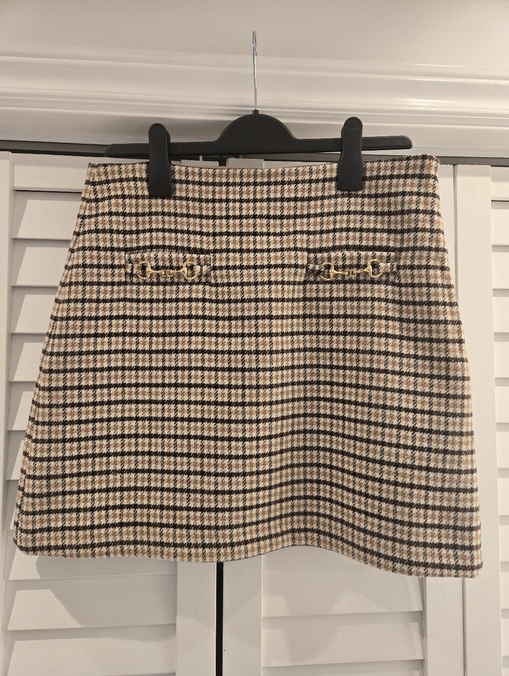 Plaid Mini Skirt